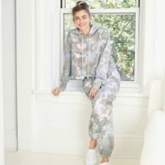 Women's Cropped Hoodie Wild Fable Tye Dye XL - Picture 7 of 7